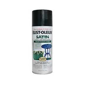 Rust-Oleum, Spray Paint, Satin Enamel, Black, 12 oz. - Augusta Cooperative  Farm Bureau, Inc.
