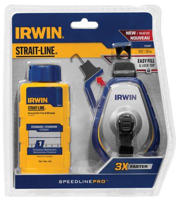 Irwin, Straight-Line Chalk Reel, Blue