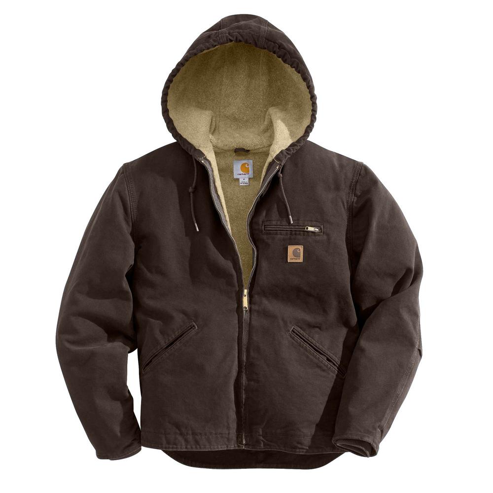 Carhartt, Men's Sandstone Sherpa Sierra Jacket, Dark Brown - Augusta  Cooperative Farm Bureau, Inc.